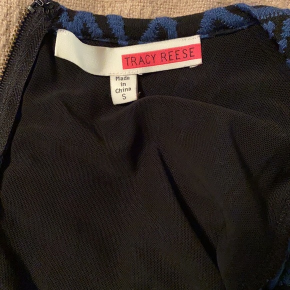 NEW Tracy Reese V-Neck Fit and Flare Dress - Picture 6 of 7